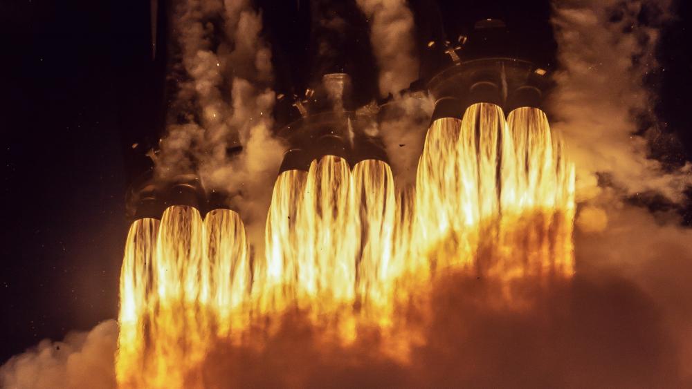 Falcon Heavy Engines(3840x2160) - 4K科技高清壁纸 - 壁纸之家